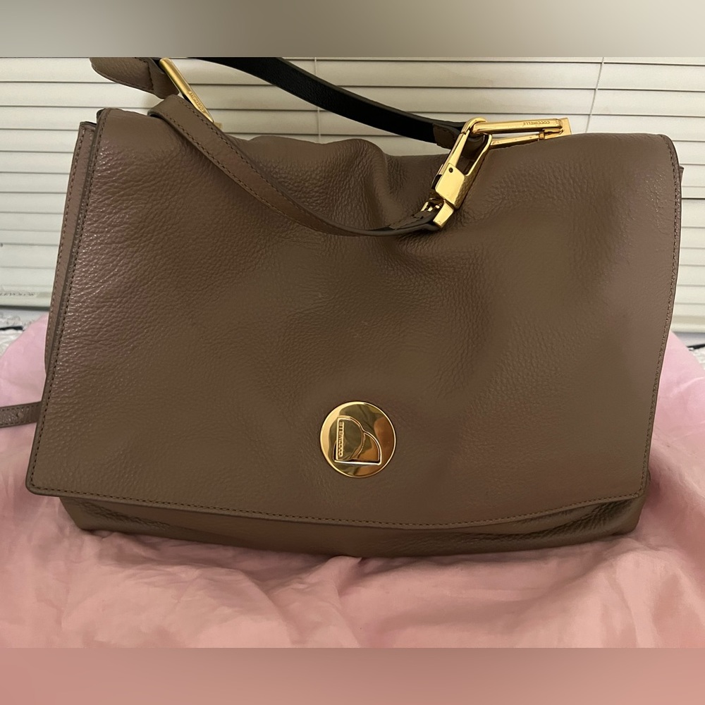 coccinelle leather bag